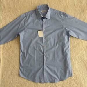 Men’s Perry Ellis Shirt, Light Blue, Size Large, NWT